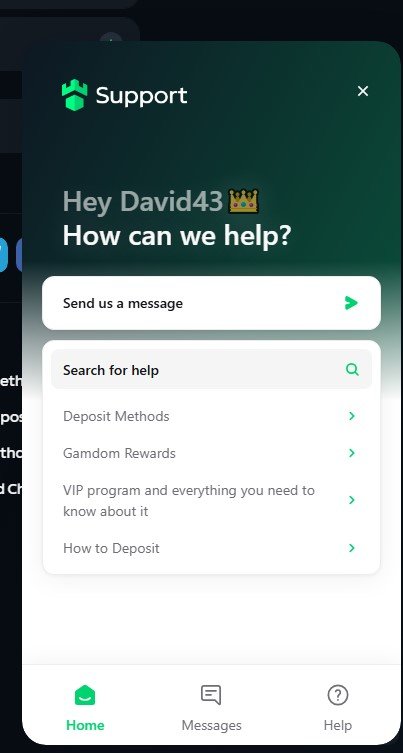 Contact support